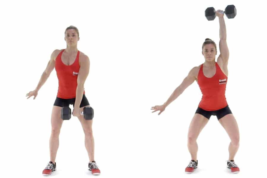 Movement Tip: The Dumbbell Hang Power Snatch - Crossfit VICE